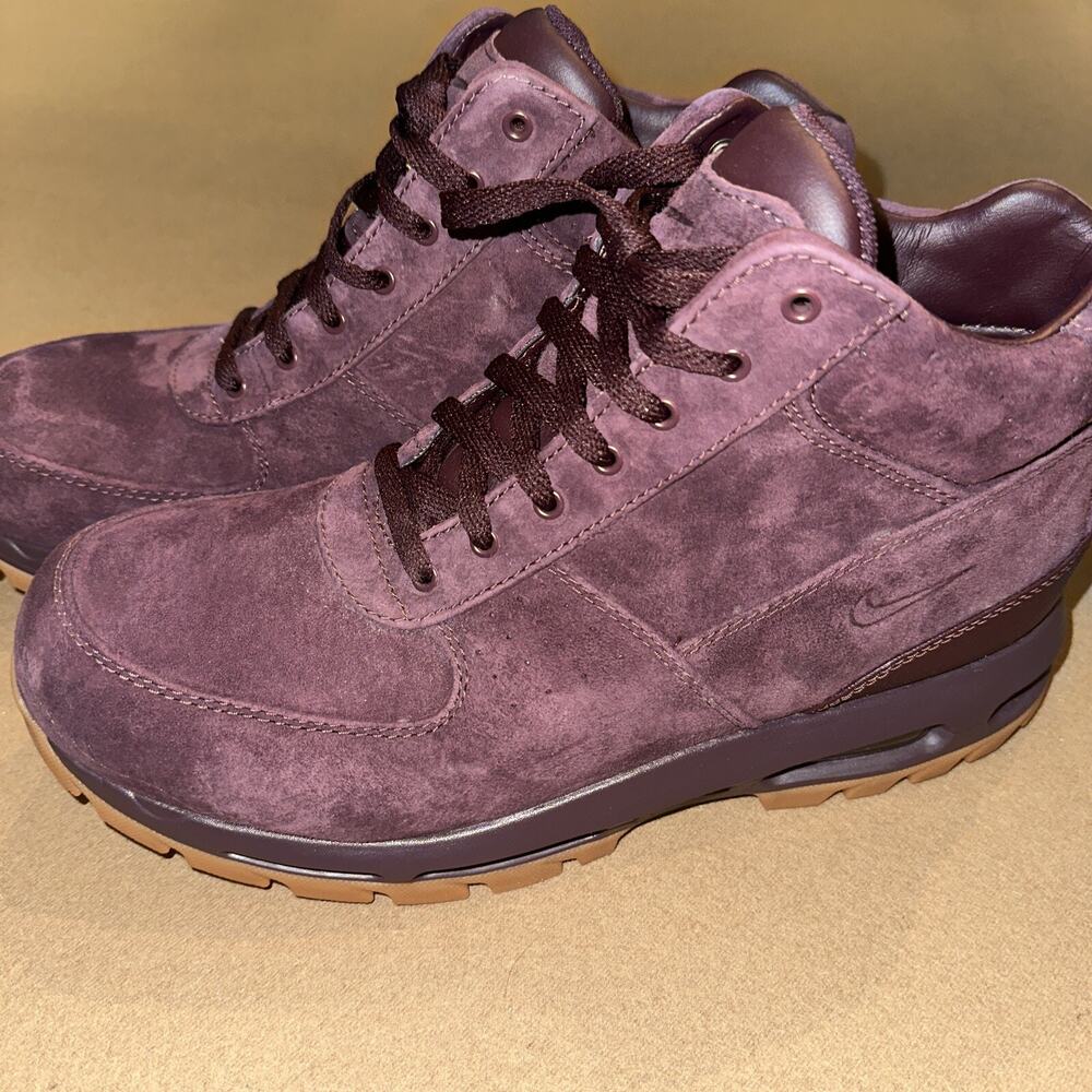 Nike Air Max Goadome Deep Burgundy Boots Men's size 12 865031-602